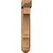 Ekena Millwork Balboa Arts and Crafts Rough Sawn Bracket w/ Offset Brace, Western Red Cedar, 6"W x 22"D x 34"H BKT0604X22X34BOA03RWR - alternate 4